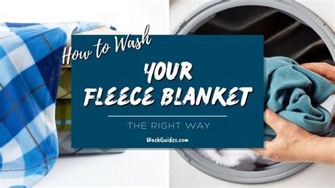 How to Wash & Dry Blankets: Fleece, W